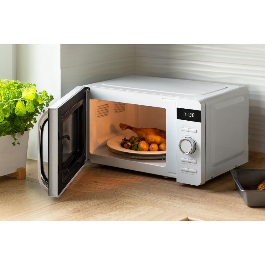 Sencor - Forno a microonde 800W/230V 17 l bianco