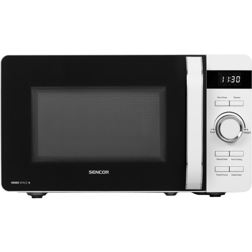 Sencor - Forno a microonde 800W/230V 17 l bianco