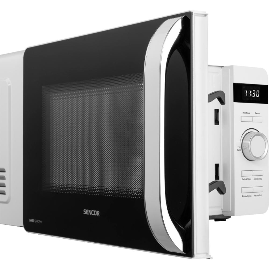 Sencor - Forno a microonde 800W/230V 17 l bianco