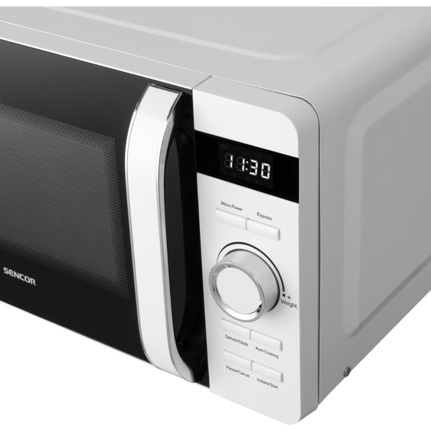 Sencor - Forno a microonde 800W/230V 17 l bianco