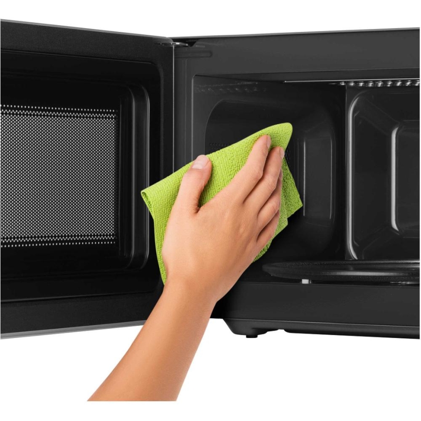 Sencor - Forno a microonde con funzione grill 700W/1000W/230V 20 l cromo opaco