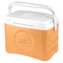 Sencor - Frigorifero portatile per auto 22 l 45W/12V arancione/bianco