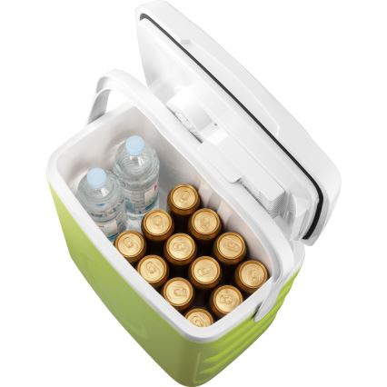 Sencor - Frigorifero portatile per auto 30 l 55W/5V/12V/230V verde/bianco