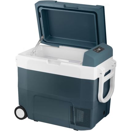 Sencor - Frigorifero portatile per auto a compressore 55 l 70W/12V/230V blu/bianco