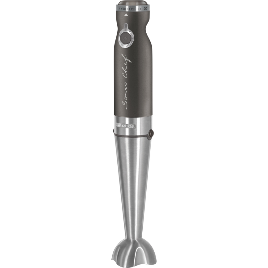 Sencor - Frullatore a immersione 4in1 1200W/230V acciaio inox/antracite
