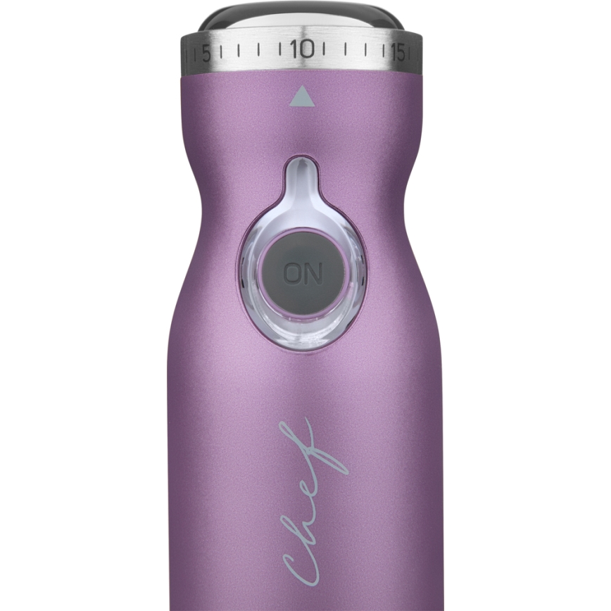 Sencor - Frullatore a immersione 4in1 1200W/230V acciaio inox/viola