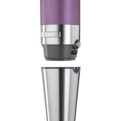 Sencor - Frullatore a immersione 4in1 1200W/230V acciaio inox/viola