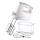 Sencor - Frullatore a immersione con accessori 500W/230V bianco