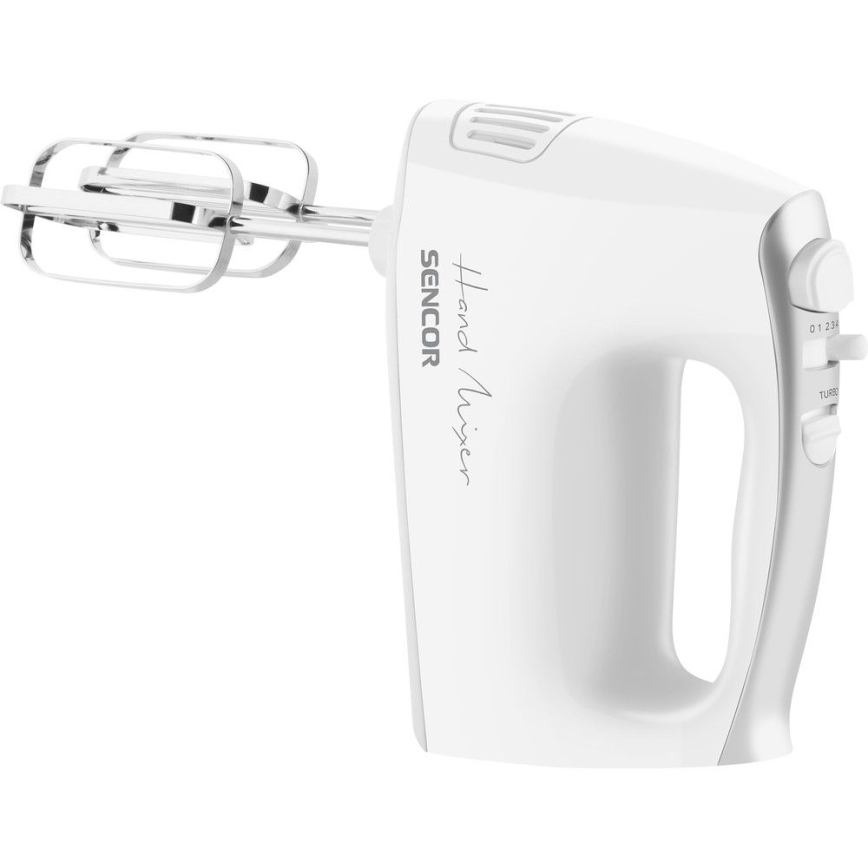 Sencor - Frullatore a immersione con accessori 500W/230V bianco
