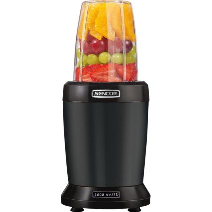 Sencor - Frullatore per frullati nutri 1000W/230V nero