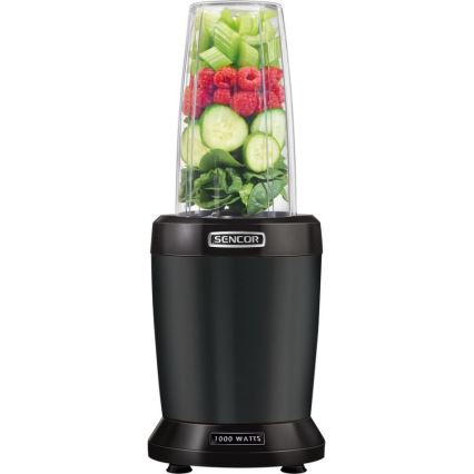 Sencor - Frullatore per frullati nutri 1000W/230V nero