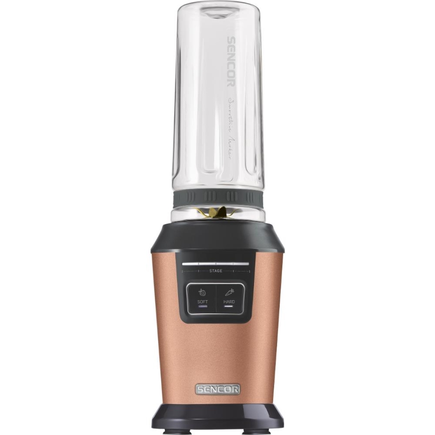 Sencor - Frullatore per smoothie con accessori 800W/230V ramato