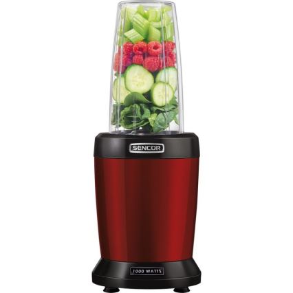 Sencor - Frullatore Smoothie nutri 1000W/230V rosso