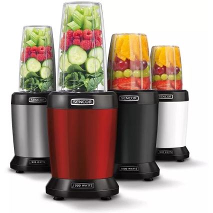 Sencor - Frullatore Smoothie nutri 1000W/230V rosso