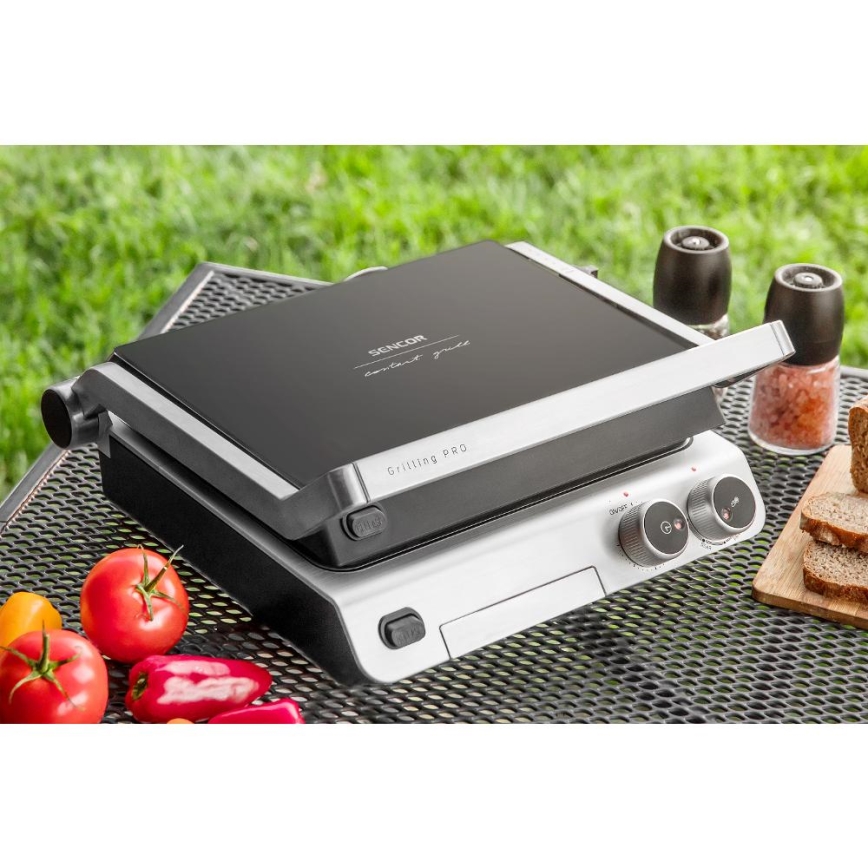 Sencor - Griglia a contatto 2000W/230V