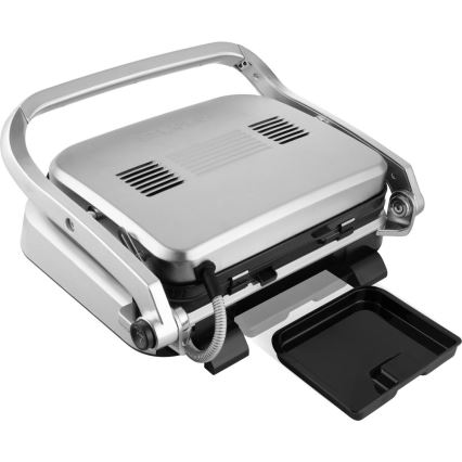 Sencor - Griglia a contatto 2100W/230V cromo opaco