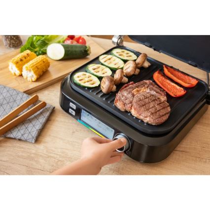 Sencor - Griglia a contatto 2100W/230V nero