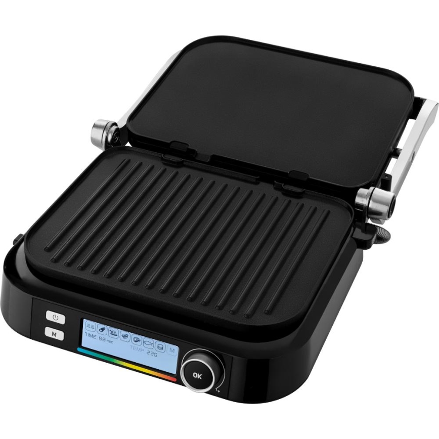 Sencor - Griglia a contatto 2100W/230V nero