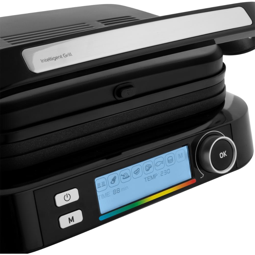 Sencor - Griglia a contatto 2100W/230V nero