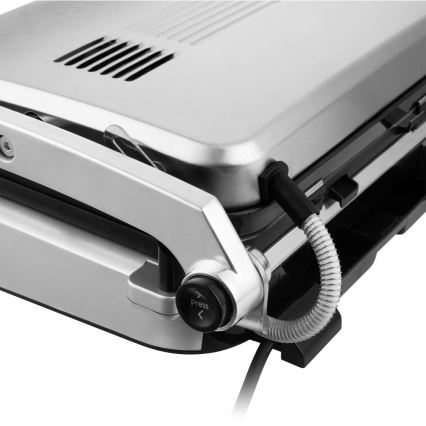 Sencor - Grill a contatto 2100W/230V cromo opaco