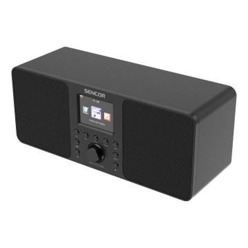 Sencor - Internet radio 20W/5V Wi-Fi + telecomando