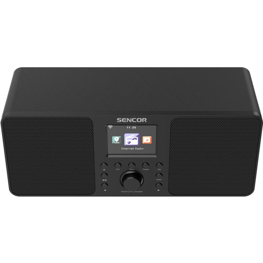 Sencor - Internet radio 20W/5V Wi-Fi + telecomando