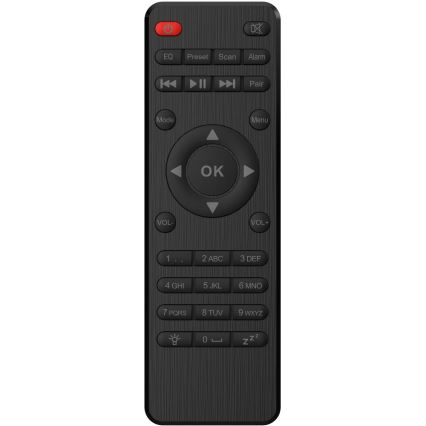 Sencor - Internet radio 20W/5V Wi-Fi + telecomando