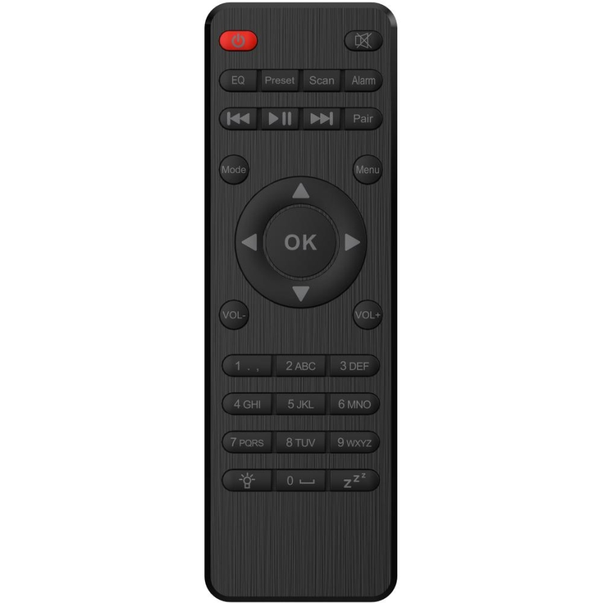 Sencor - Internet radio 20W/5V Wi-Fi + telecomando