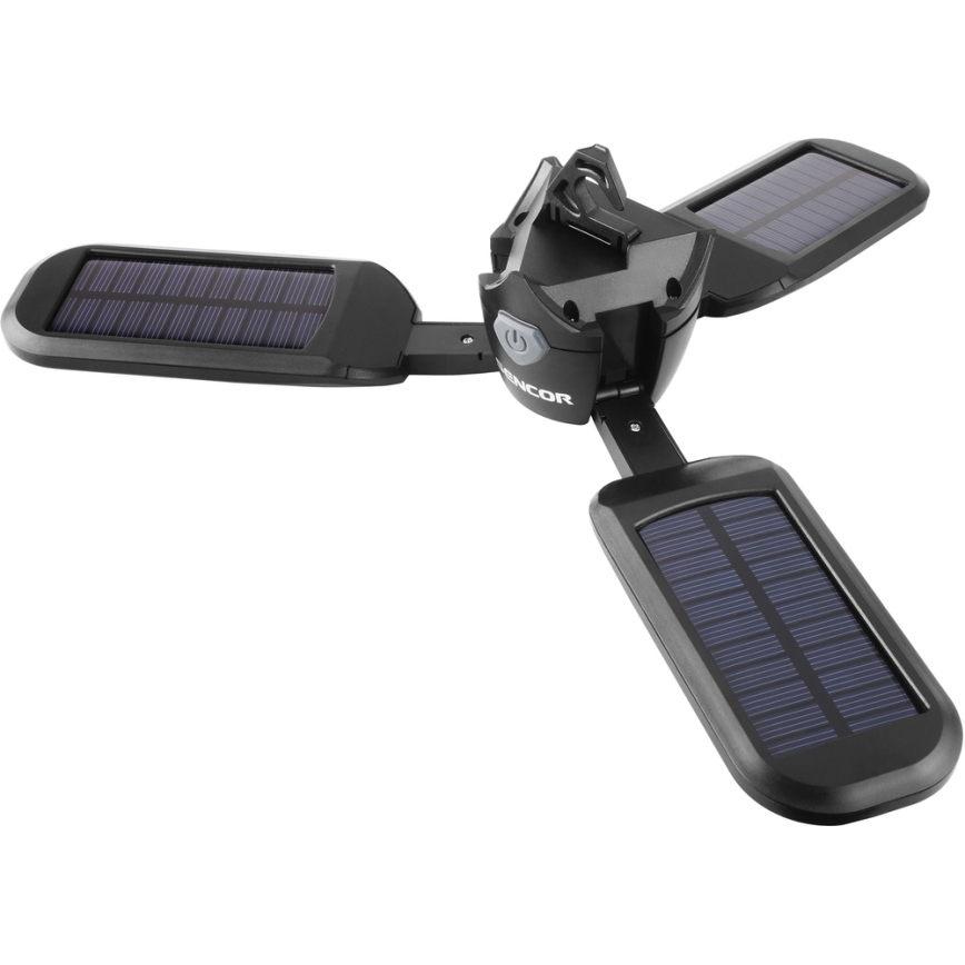 Sencor - Lanterna da campeggio ricaricabile a LED con pannello solare LED/3W/1600 mAh IPX4