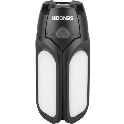 Sencor - Lanterna da campeggio ricaricabile a LED con pannello solare LED/3W/1600 mAh IPX4