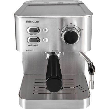 Sencor - Macchina da caffè a leva espresso/cappuccino 1050W/230V