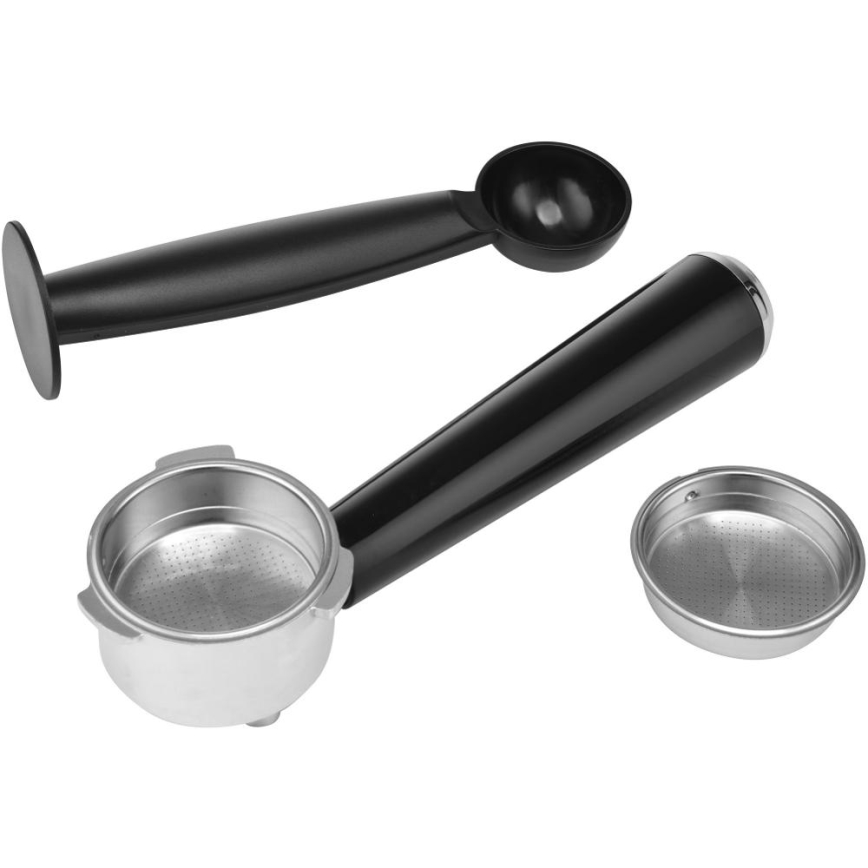 Sencor - Macchina da caffè espresso a leva 1050W/230V nero/cromo satinato