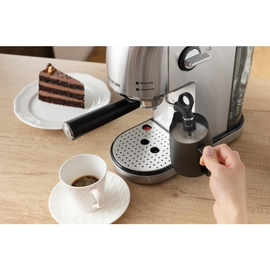 Sencor - Macchina da caffè espresso a leva 1400W/230V