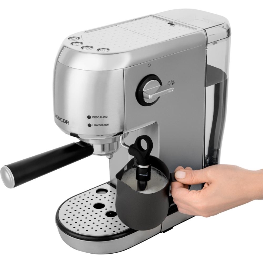 Sencor - Macchina da caffè espresso a leva 1400W/230V