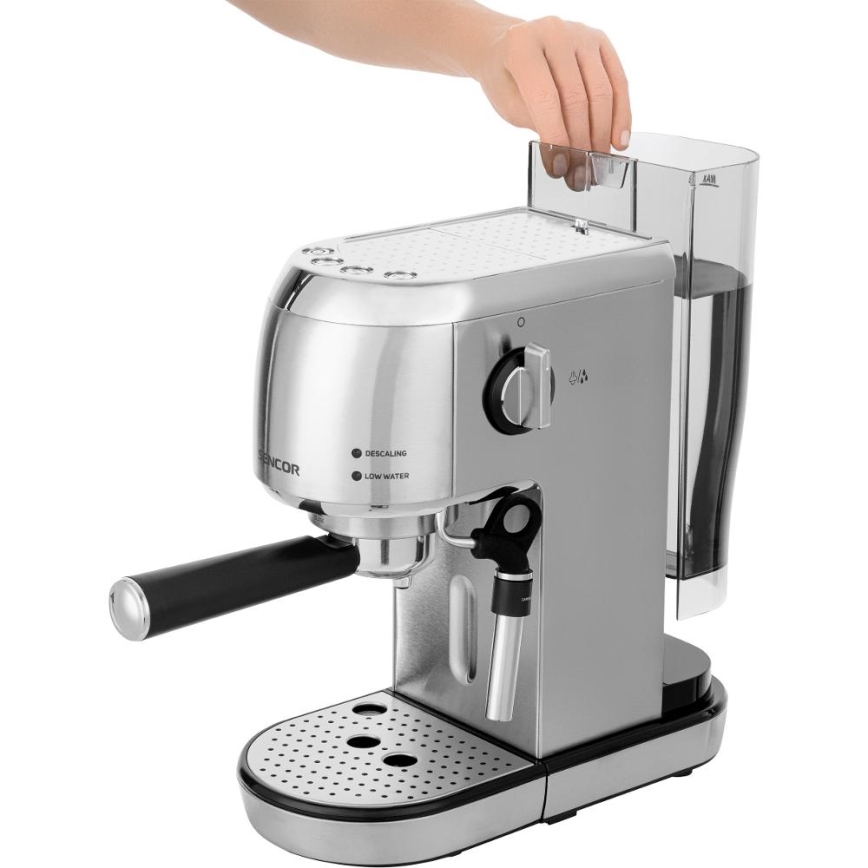 Sencor - Macchina da caffè espresso a leva 1400W/230V