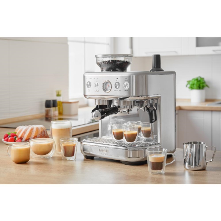 Sencor - Macchina per caffè espresso con portafiltro 1770W/230V