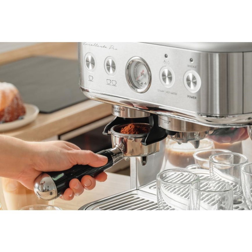 Sencor - Macchina per caffè espresso con portafiltro 1770W/230V