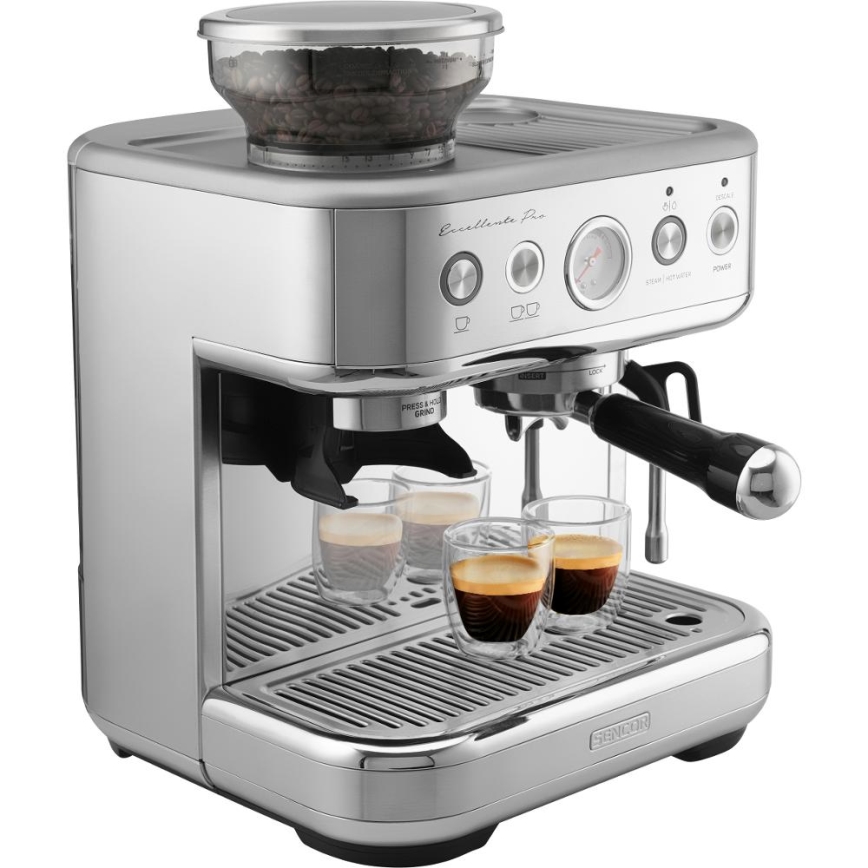 Sencor - Macchina per caffè espresso con portafiltro 1770W/230V