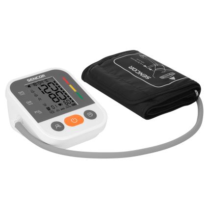 Sencor - Misuratore di pressione digitale USB 4xAAA