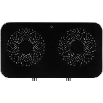 Sencor - Piano cottura in vetroceramica a 2 fuochi con display LCD 3500W/230V