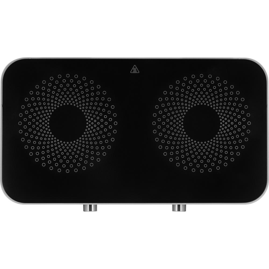 Sencor - Piano cottura in vetroceramica a 2 fuochi con display LCD 3500W/230V