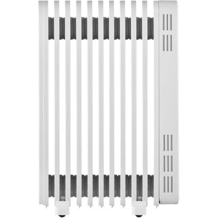 Sencor - Radiatore ad olio con 11 alette 1000/2300W/230V bianco + telecomando