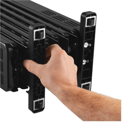 Sencor - Radiatore ad olio a 7 elementi 600/900/1500W/230V, nero