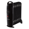 Sencor - Radiatore ad olio a 7 elementi, 700 W/230 V, nero
