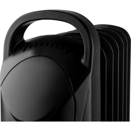 Sencor - Radiatore ad olio a 7 elementi, 700 W/230 V, nero