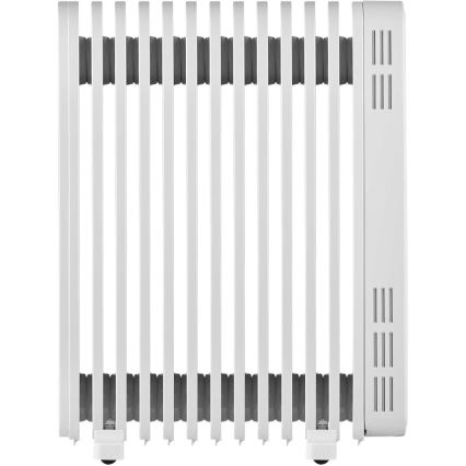 Sencor - Radiatore a olio con 13 elementi, 1000/2500 W, 230 V, bianco, con telecomando