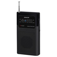 Sencor - Radio FM/AM tascabile 2xAAA