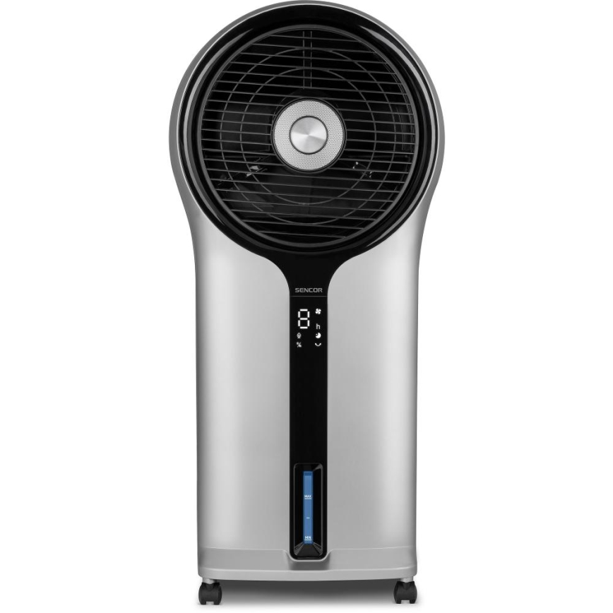 Sencor - Raffrescatore d'aria portatile 3 in 1 110W/230V argento/nero con telecomando