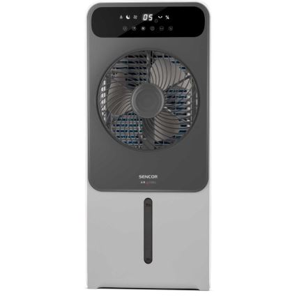 Sencor - Raffrescatore d'aria portatile 28W/230V grigio con telecomando