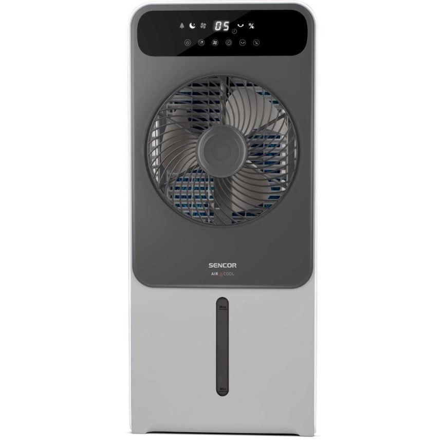 Sencor - Raffrescatore d'aria portatile 28W/230V grigio con telecomando